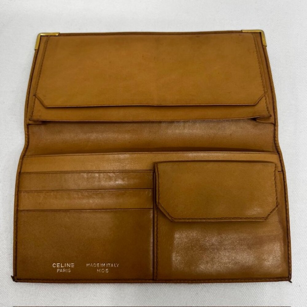 Authentic CELINE M06 Macadam Wallet PVC/leather & Key holder Red leather ( 94) - Picture 8 of 10